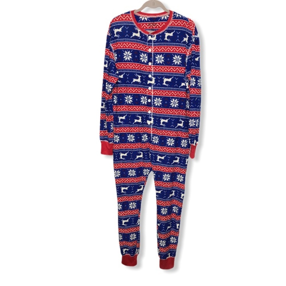 URBAN HERITAGE Reindeer Snowflakes Onesie Pyjamas